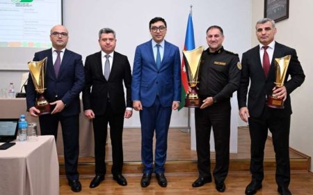 Gənclər və İdman Nazirliyi dövlət qurumlarını təltif etdi
