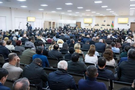 Erməniəsilli şəxslərin məhkəməsi davam etdirilir