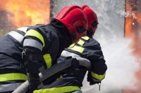 Bakı şəhərinin bu ərazisində yanğın başladı