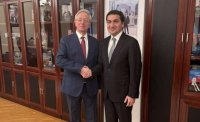 Hikmət Hacıyev Mixail Qaluzin ilə görüşdü