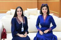 Leyla Əliyeva Özbəkistan Prezidenti Administrasiyasının rəhbəri ilə görüşdü
