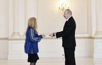 Prezident Yunanıstan səfirinin etimadnaməsini qəbul etdi - YENİLƏNİB