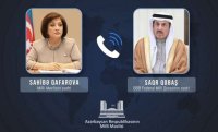 Sahibə Qafarova Saqr Qobaş ilə danışdı