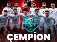 "Şəfa" I Liqada çempionluğu təmin etdi