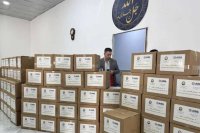 Azərbaycan Kərkükdə 150 ailəyə bayram sovqatı çatdırdı